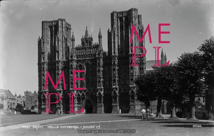 : West Front of Wells Cathedral : West Front of Wells Cathedral