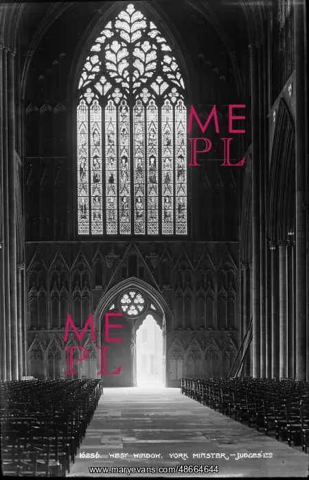 : West Window of York Minster : West Window of York Minster