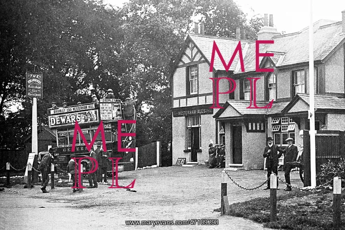  : Westerham Hill The Fox and Hounds early 1900s