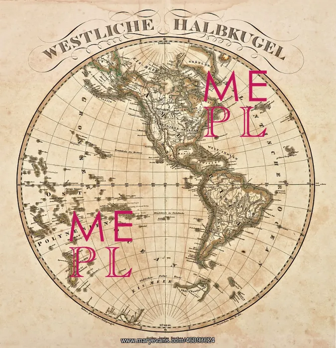 : Western hemisphere, 1860 : Western hemisphere, 1860