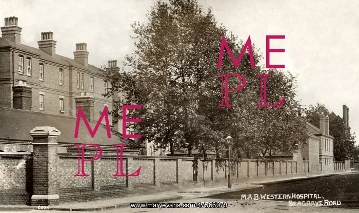 : Western Hospital, Fulham : Western Hospital, Fulham