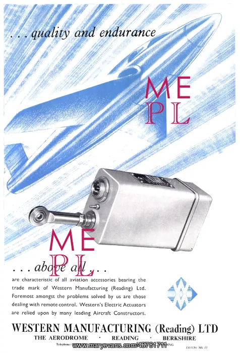 : Western Manufacturing - Electrical Actuators & Components : Western Manufacturing - Electrical Actuators & Components