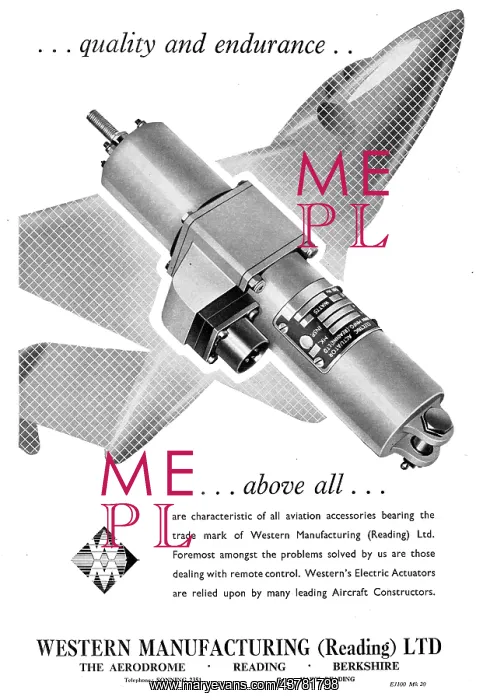 : Western Manufacturing - Electrical Actuators & Components : Western Manufacturing - Electrical Actuators & Components