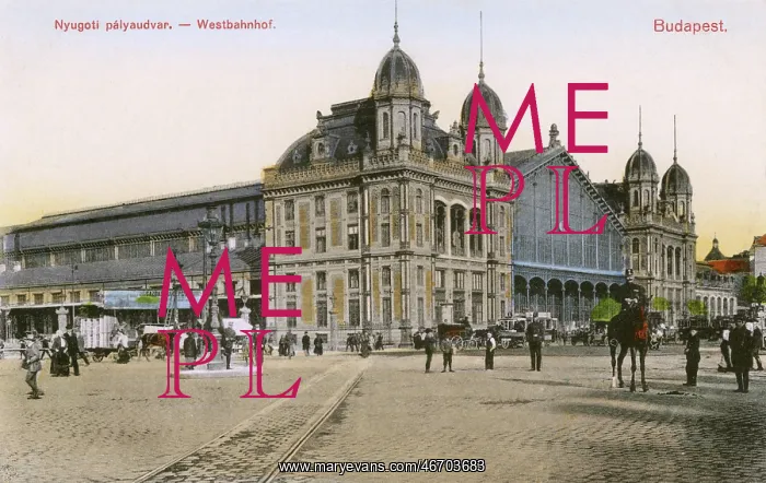 : The Western Railway Station - Budapest, Hungary : The Western Railway Station - Budapest, Hungary