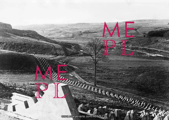 : Western Wall on the western border of Germany, 1939 : Western Wall on the western border of Germany, 1939