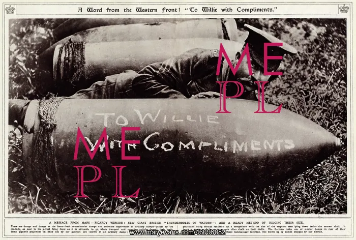 : From the Western Front To Willie with compliments 1916 : From the Western Front To Willie with compliments 1916