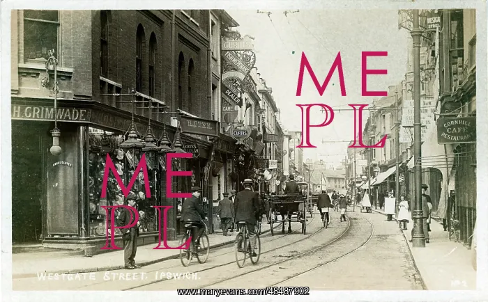 : Westgate Street, Ipswich, England : Westgate Street, Ipswich, England