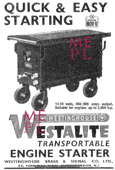 : Westinghouse Rectifiers, Engine Starters & Battery Chargers : Westinghouse Rectifiers, Engine Starters & Battery Chargers