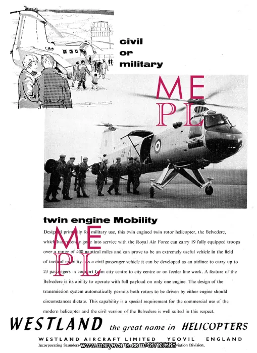 : Westland Bristol Belvedere : Westland Bristol Belvedere