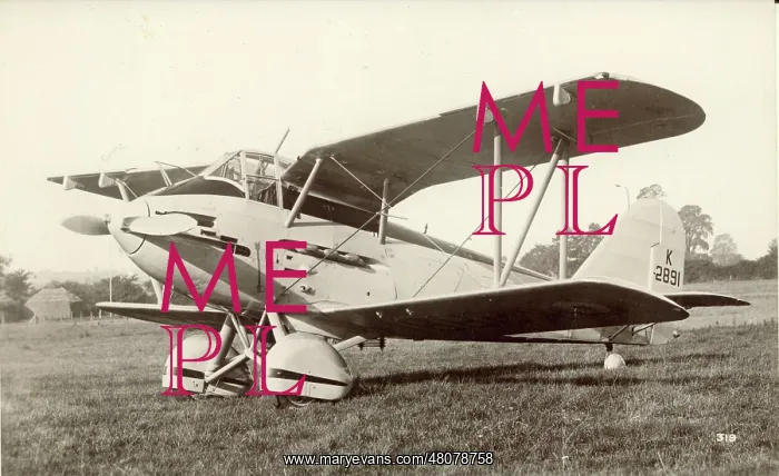 : Westland F7 / 30 K2891 : Westland F7 / 30 K2891