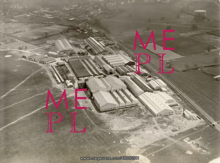 : The Westland factory at Yeovil : The Westland factory at Yeovil