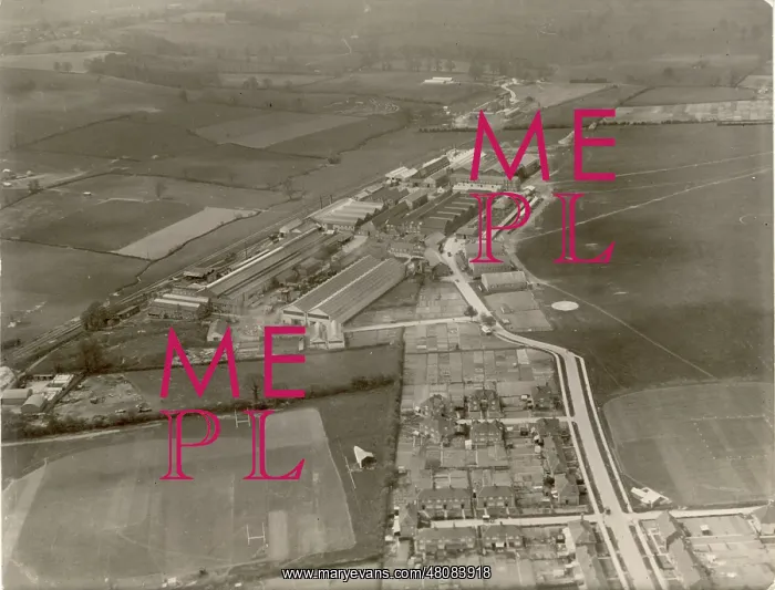 : The Westland factory at Yeovil : The Westland factory at Yeovil