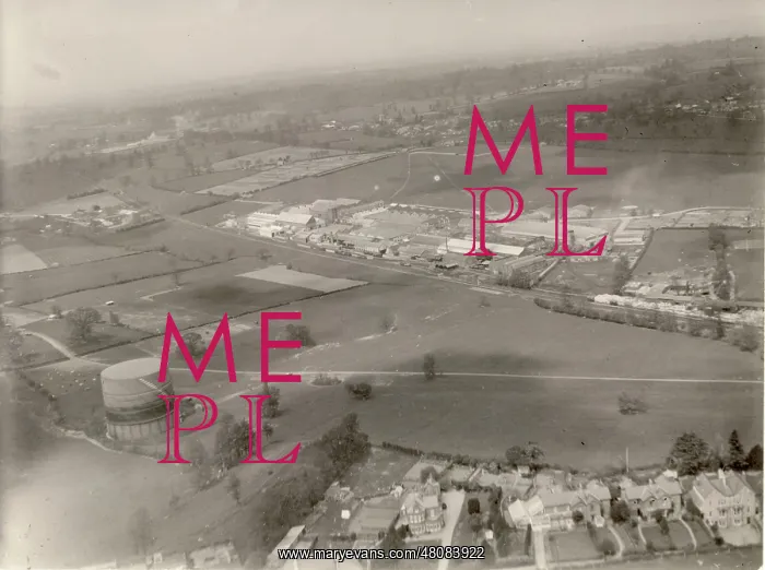 : The Westland factory at Yeovil : The Westland factory at Yeovil