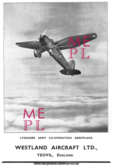  : Westland Lysander