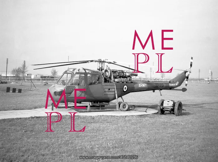 : Westland Scout AH.1 XP189 : Westland Scout AH.1 XP189