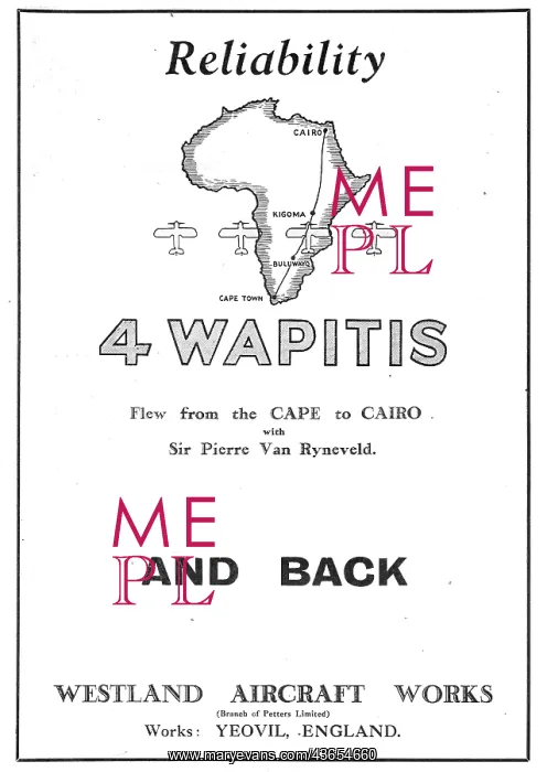 : Westland Wapiti