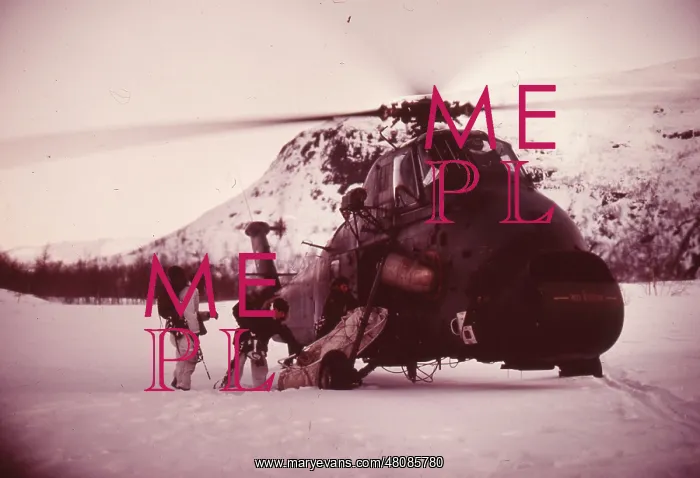  : Westland Wessex participating in Exercise Hardfall in No
