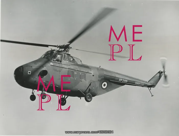 : Westland Whirlwind HARMk10, XP299 : Westland Whirlwind HARMk10, XP299