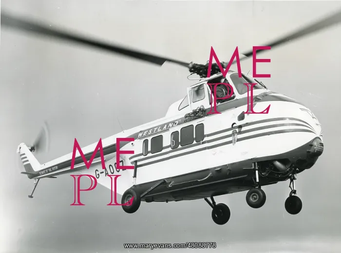 : Westland WS-55 Series 2, G-AOCZ, a Westland demonstrator : Westland WS-55 Series 2, G-AOCZ, a Westland demonstrator