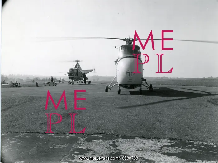: Westland WS-55 and a Westland WS-51 : Westland WS-55 and a Westland WS-51
