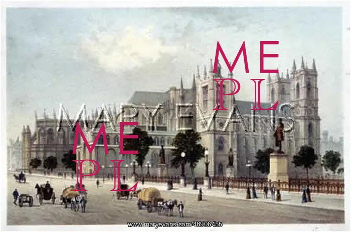 : WESTMINSTER ABBEY / CHROMO : WESTMINSTER ABBEY / CHROMO