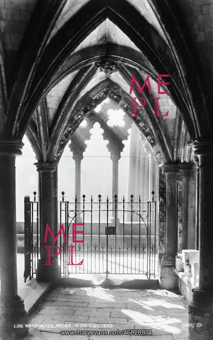 : Westminster Abbey in the Cloisters : Westminster Abbey in the Cloisters