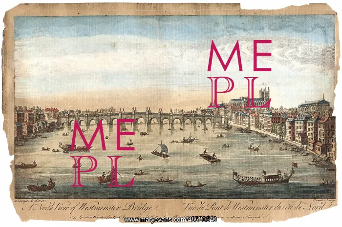 : Westminster Bridge London showing Westminster : Westminster Bridge London showing Westminster