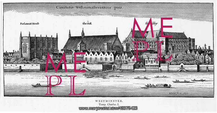 : Westminster, London viewed across the river from : Westminster, London viewed across the river from