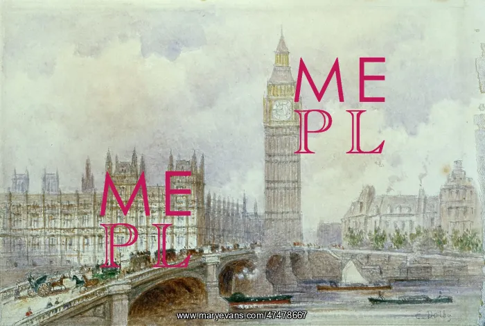 : Westminster – view from the Thames : Westminster – view from the Thames