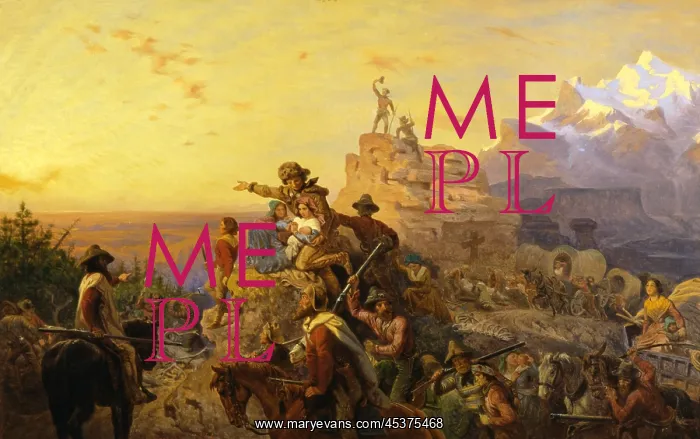 : WESTWARD THE COURSE OF EMPIRE TAKES ITS WAY : WESTWARD THE COURSE OF EMPIRE TAKES ITS WAY