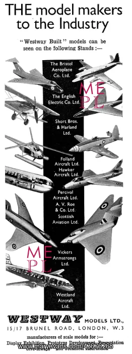 : Westway Aircraft Models For Display & Development : Westway Aircraft Models For Display & Development