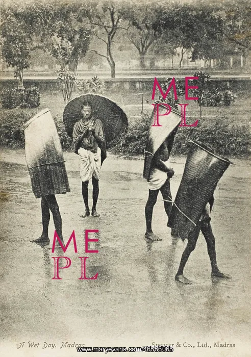 : Wet day in Madras, India : Wet day in Madras, India