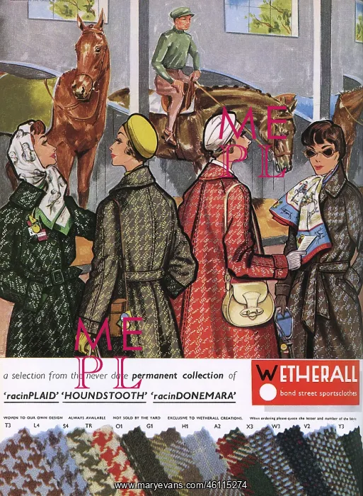 : Wetherall advertisement 1959 : Wetherall advertisement 1959