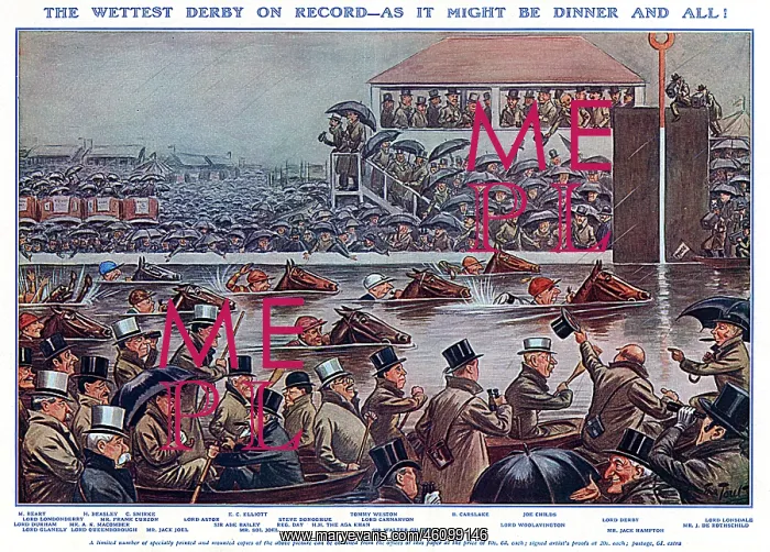  : The Wettest Derby on Record by The Tout, 1927