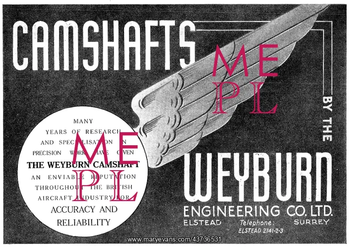 : Weyburn Engineering - Camshafts : Weyburn Engineering - Camshafts