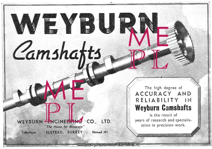 : Weyburn Engineering - Weyburn Camshafts : Weyburn Engineering - Weyburn Camshafts