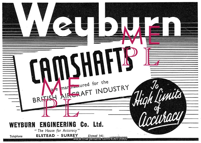 : Weyburn Engineering - Weyburn Camshafts : Weyburn Engineering - Weyburn Camshafts