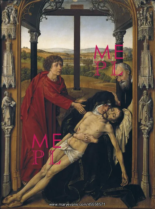 : WEYDEN, Rogier van der (1400-1464). Altarpiece : WEYDEN, Rogier van der (1400-1464). Altarpiece