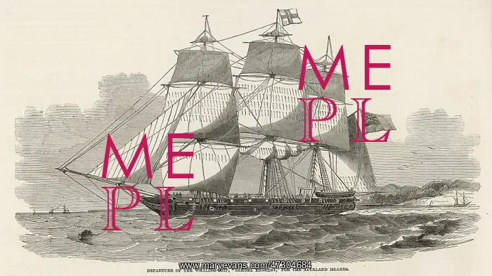 : WHALING SHIP / 1849 : WHALING SHIP / 1849