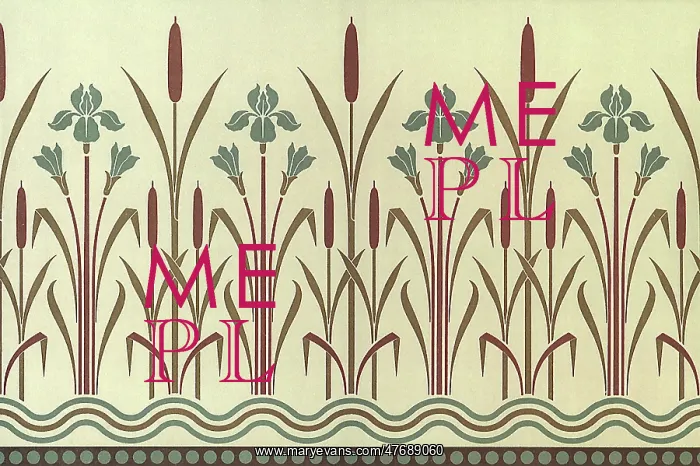  : Wheat and Floral Design