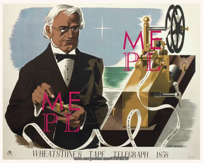 : Wheatstone's Tape Telegraph : Wheatstone's Tape Telegraph