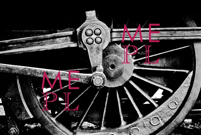 : Wheel of a steam train : Wheel of a steam train