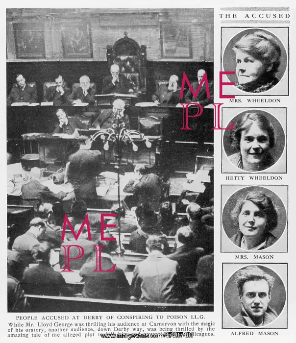 : WHEELDON TRIAL / 1917 : WHEELDON TRIAL / 1917