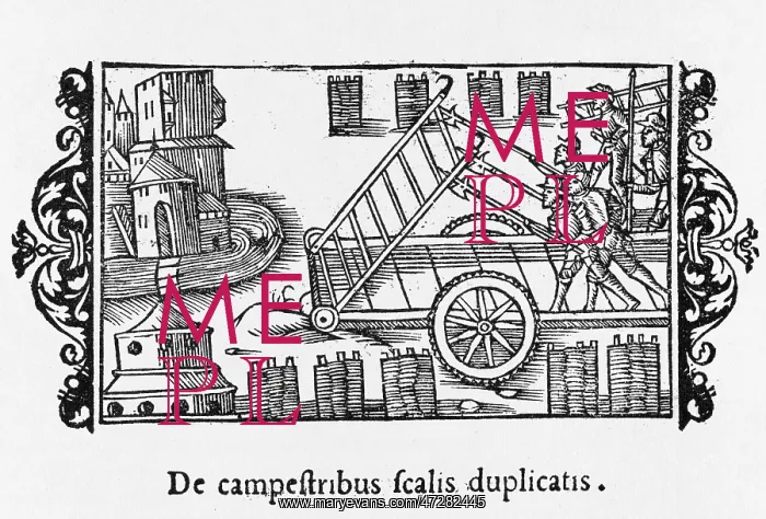  : WHEELED SIEGE LADDER