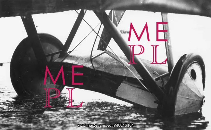 : Wheels of a plane in muddy field, WW1 : Wheels of a plane in muddy field, WW1