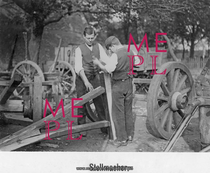 : Wheelwrights, 1907 : Wheelwrights, 1907
