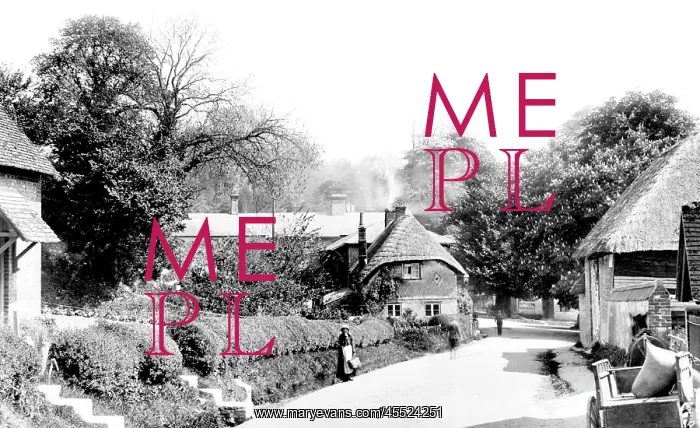  : Wherwell, Village 1901