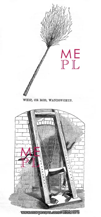 : Whip and Whipping Post at Wandsworth Prison : Whip and Whipping Post at Wandsworth Prison