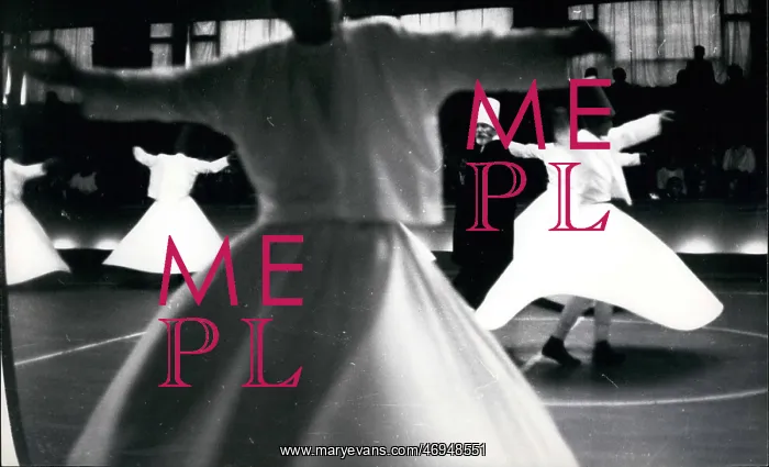 : Whirling dervishes in action : Whirling dervishes in action