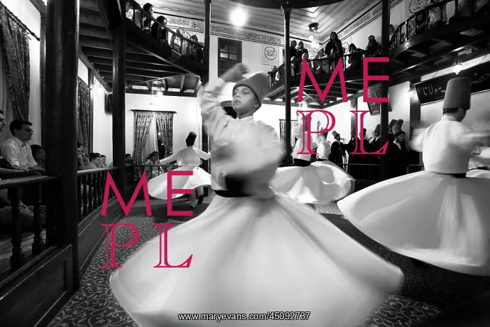 : Whirling dervishes, Bursa, Turkey : Whirling dervishes, Bursa, Turkey
